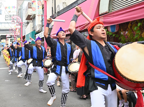 東京中野区新風エイサー